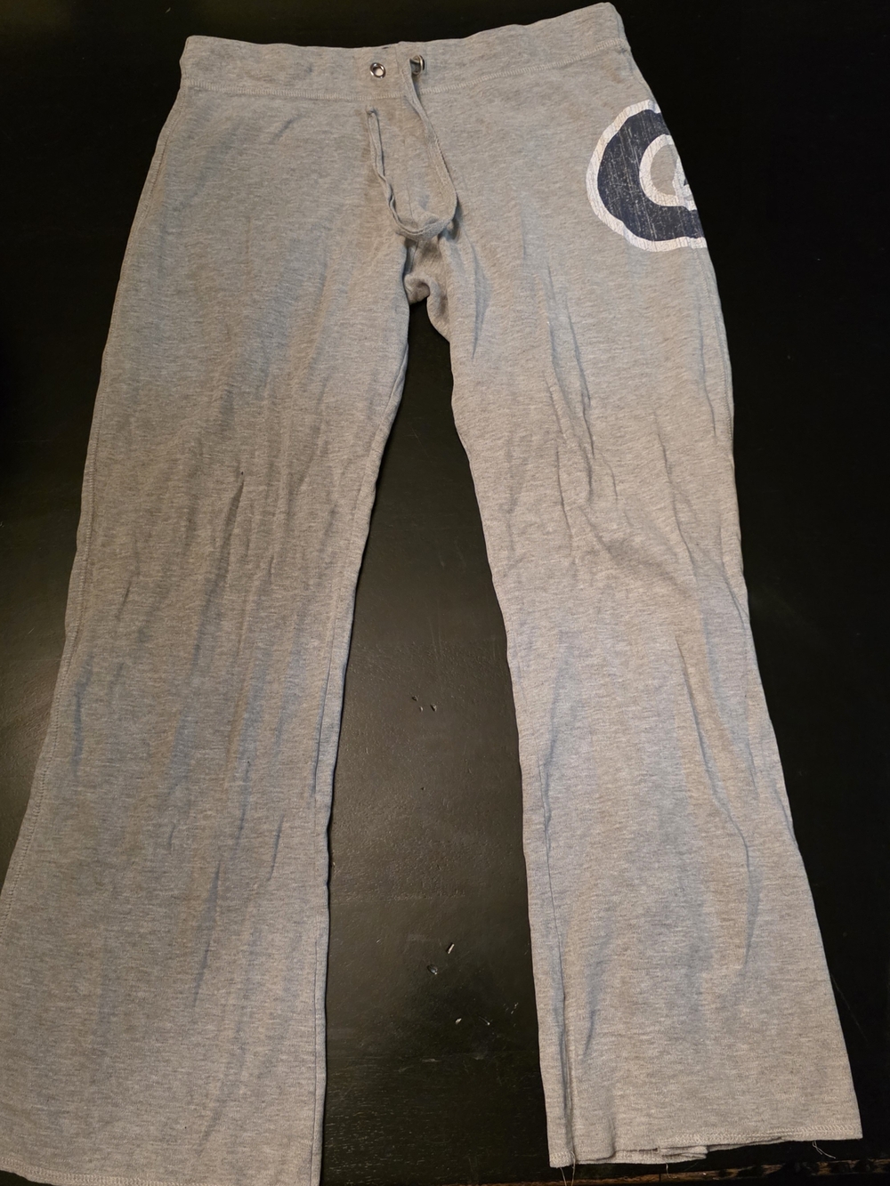 Champion Womens Georgetown Gray Sweat Pants with Drawstring